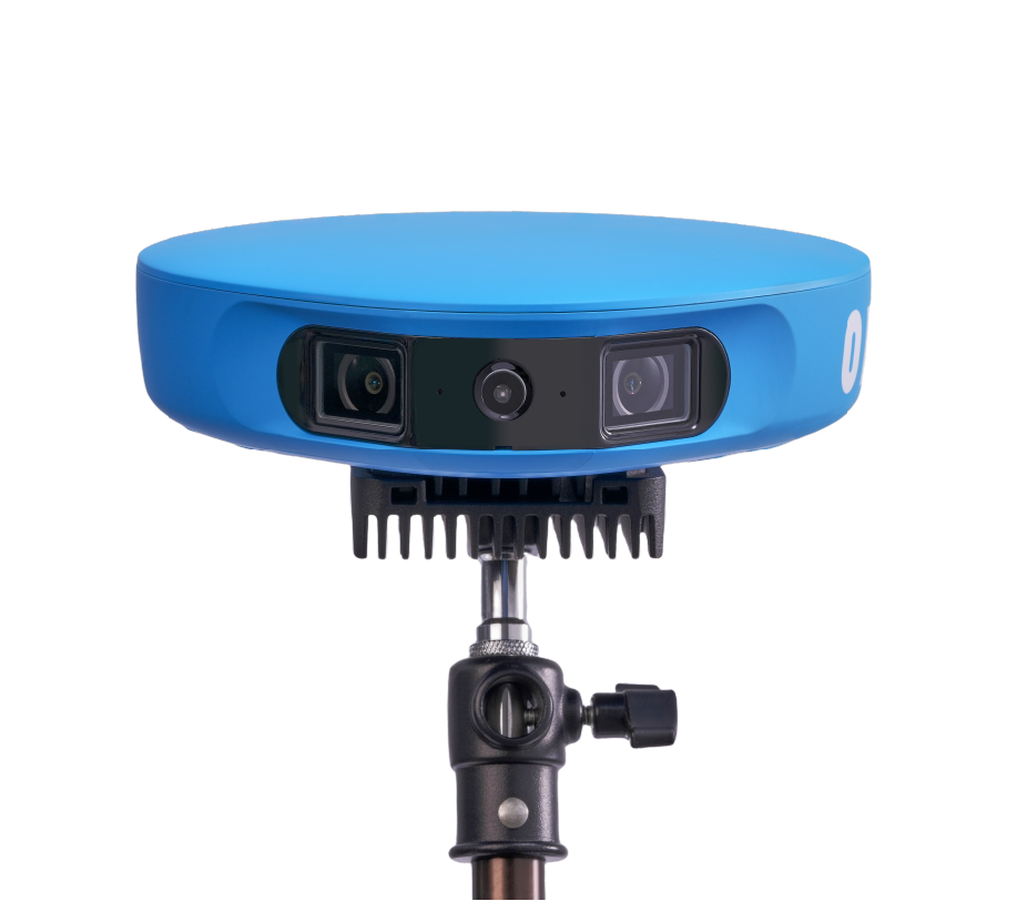 Portable panoramic sports camera